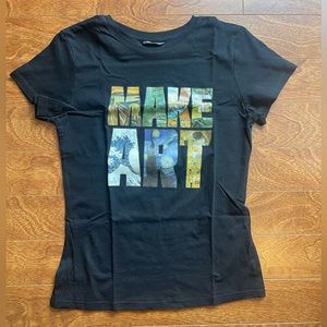 Make Art tee